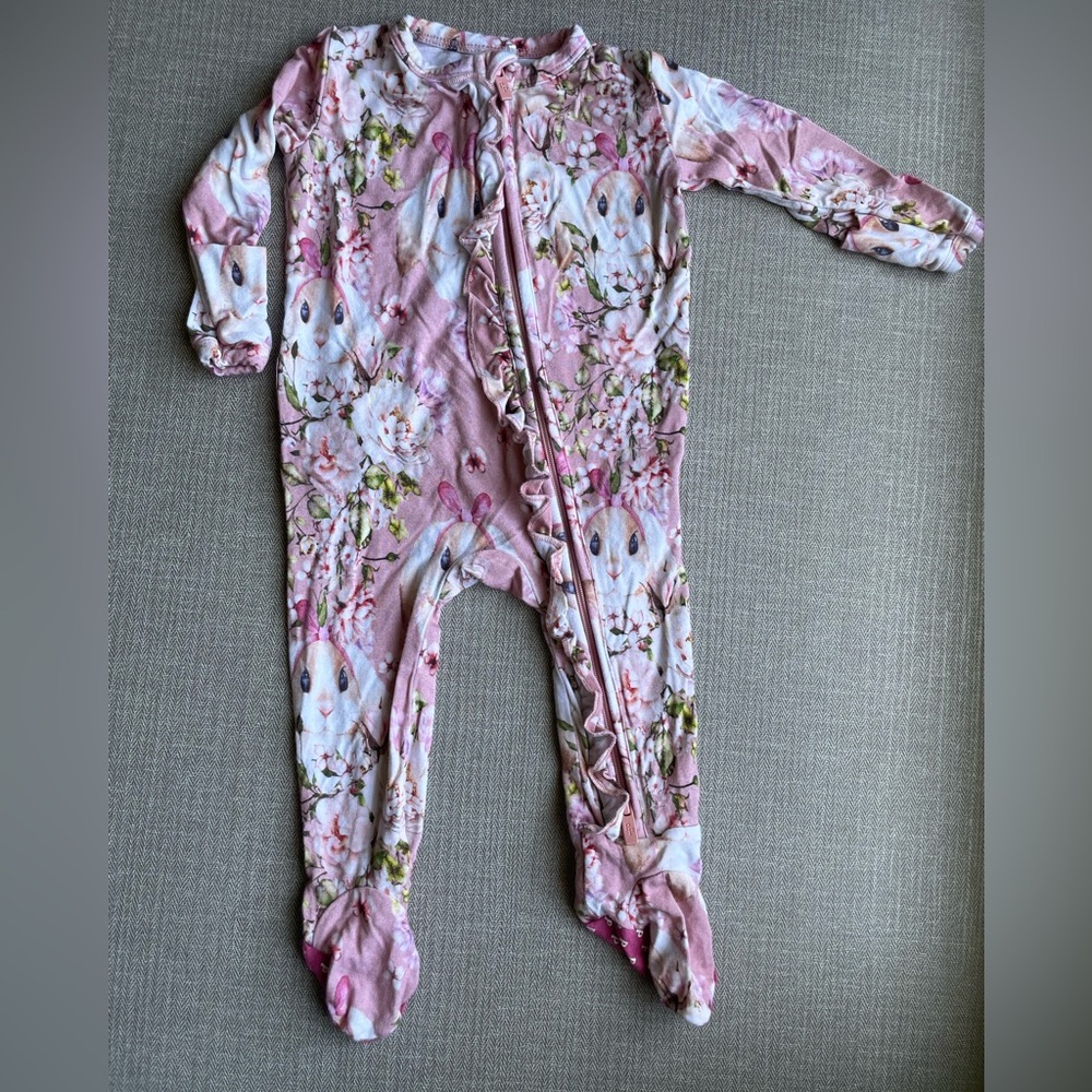 Posh Peanut Bunny Bodysuit (NB)